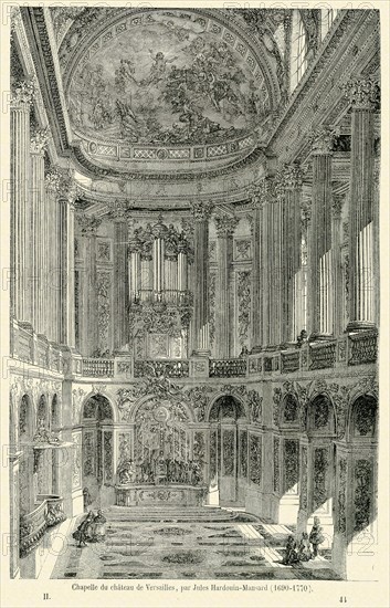 Chapel of the Palace of Versailles.