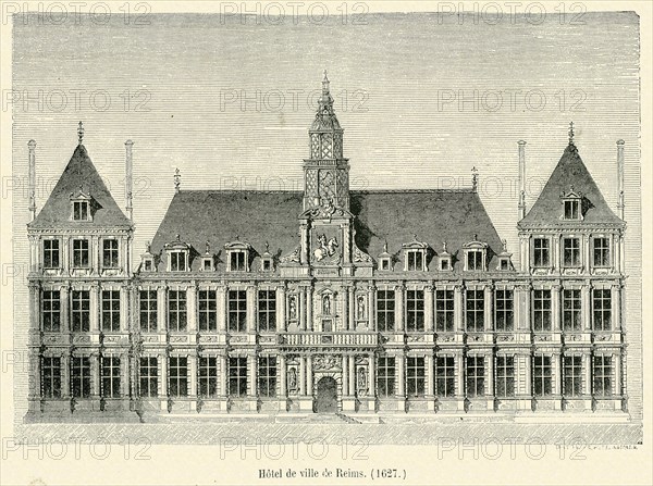 Hôtel de ville de Reims.
