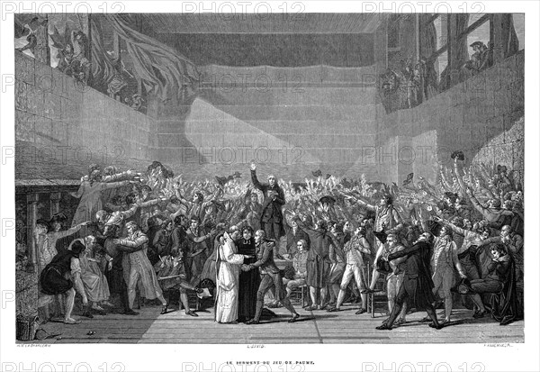 The Tennis Court Oath.