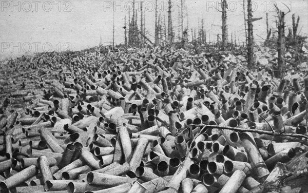 Pile of shell cases