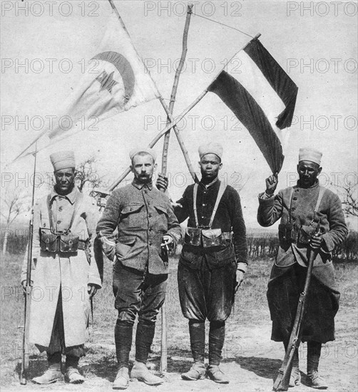 Les troupes coloniales restent fidèles à la France.