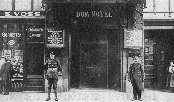 Germany. Allied occupation (British) in Cologne.