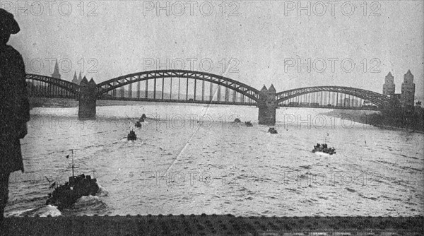 Germany. Allied occupation (British) in Cologne.