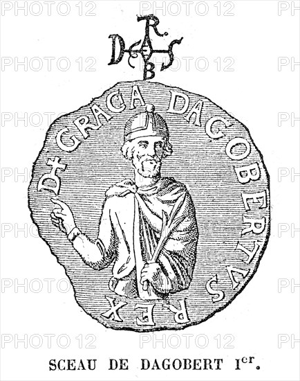 Seal of Dagobert 1st