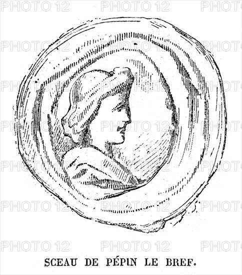 Seal of Pepin III.