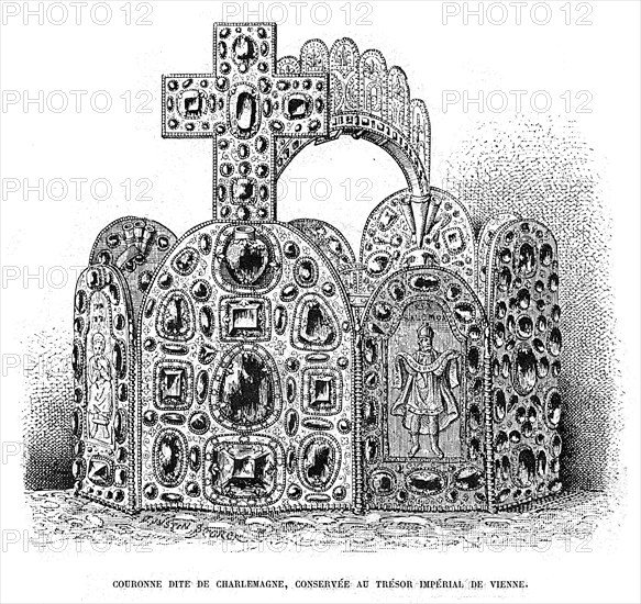 Couronne dite "de Charlemagne".