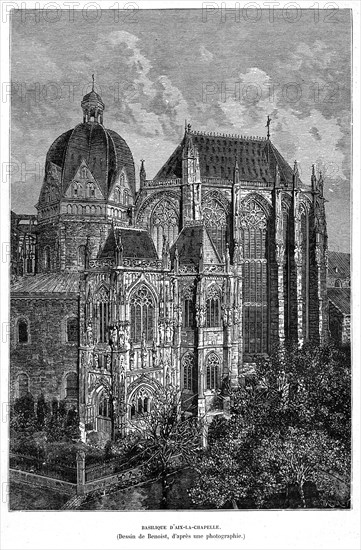 Basilique d'Aix-la-Chapelle.
