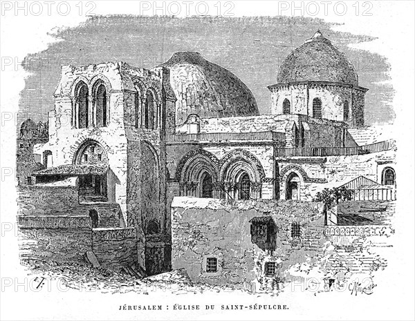 The Church of the Holy Sepulchre.