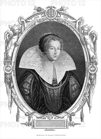 Catherine Henriette de Balzac d'Entragues.