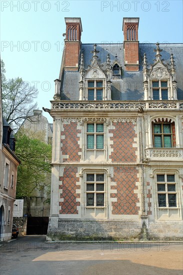 The Royal Castle in Blois.