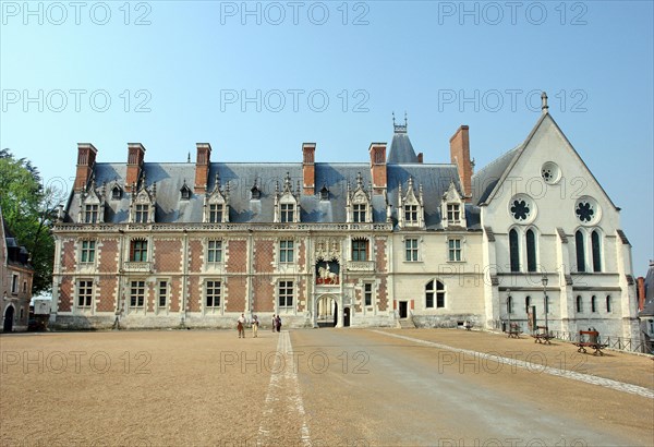 The Royal Castle in Blois.