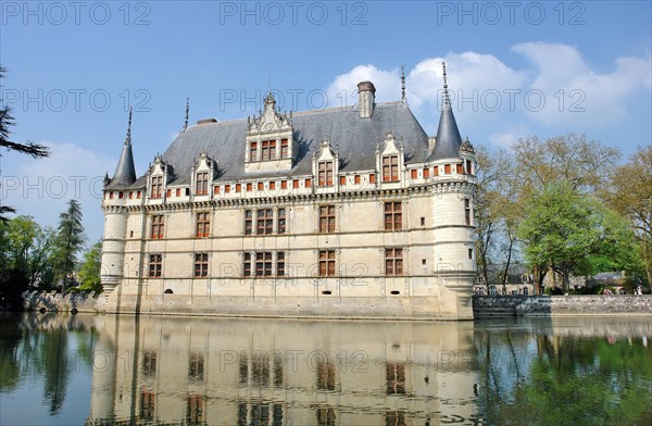 Château d'Azay-le-Rideau.