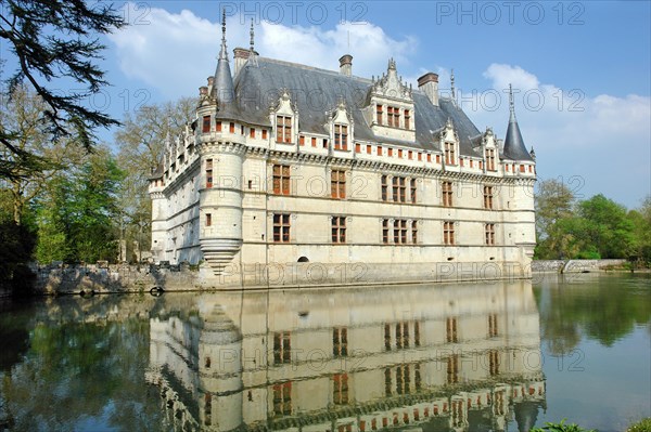 Château d'Azay-le-Rideau.