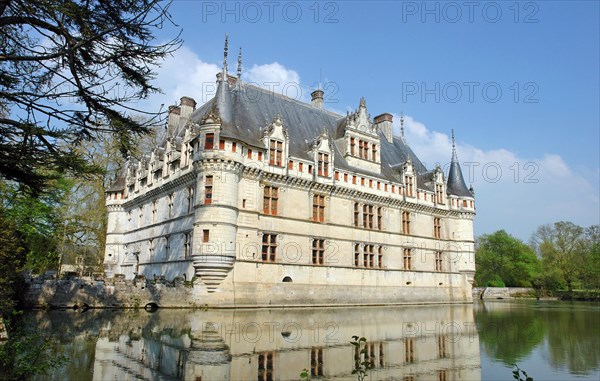 Château d'Azay-le-Rideau.