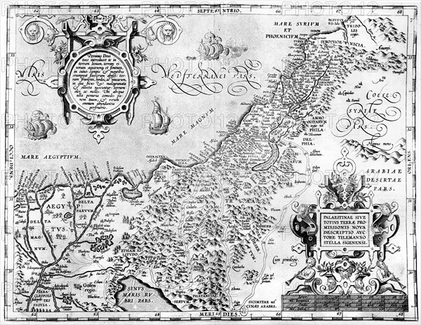 Map of the Middle East