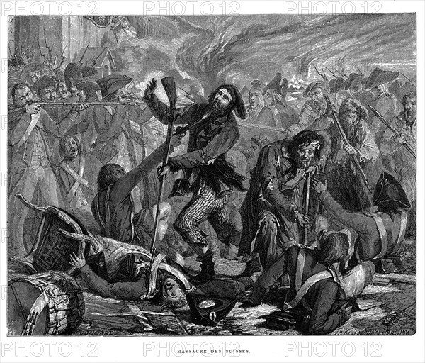 Massacre des Cent-Suisses.