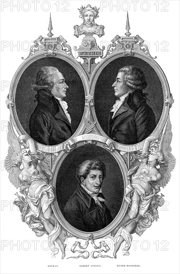 Fréron, Robert Lindet et Boyer-Fonfrède.