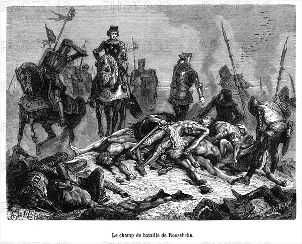 La bataille de Roosebeke, également appelée bataille du Mont-d'Or, se déroula près du village de Roosebeke, actuellement Westrozebeke en Flandre-Occidentale, le 27 novembre 1382. Elle opposa une troupe de miliciens flamands, commandés par Philippe van Artevelde à l'ost français conduit par Charles VI de France et commandé par Olivier V de Clisson.