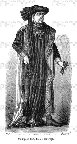 Philippe le Bon, duc de Bourgogne.