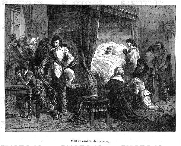 Mort du cardinal de Richelieu