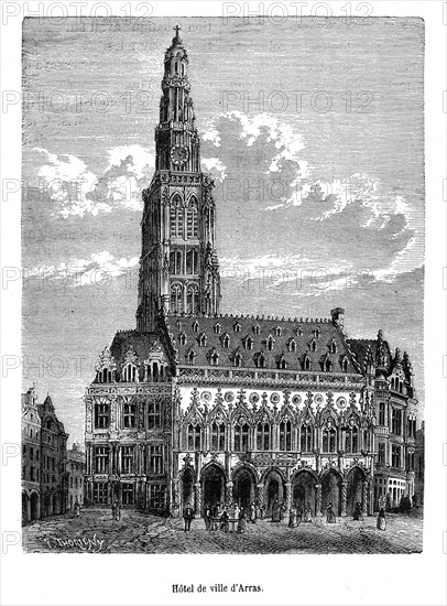 Hôtel de ville d'Arras.