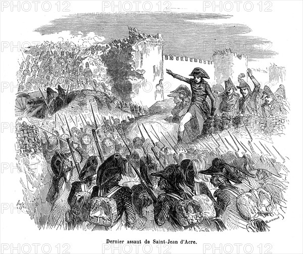 Bonaparte. Le siège de Saint-Jean-d'Acre est un épisode de la campagne d'Égypte, qui commence le 20 mai 1799 et se termine le 21 mai 1799 sur un retrait des troupes françaises.
Les assiégés turcs sont commandés par Djezzar Pacha, sont soutenus par une flotte britannique commandée par l'amiral Sidney Smith.