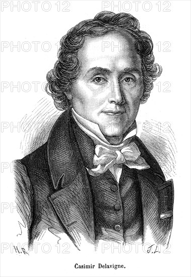 Jean-François-Casimir Delavigne, né au Havre le 5 avril 1793 et mort à Lyon 1843, est un poète français.