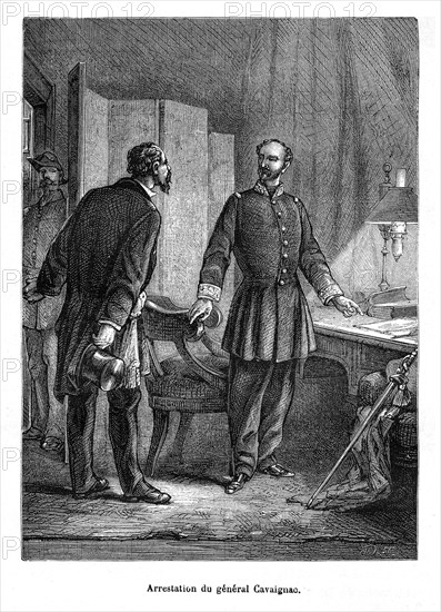 Arrestation du général Cavaignac.
