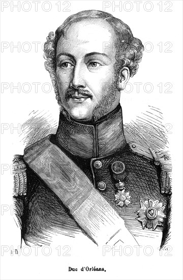 Ferdinand - Philippe Louis Charles Éric Rosalino (Henri) d'Orléans, né le 3 septembre 1810 à Palerme et mort le 13 juillet 1842 à Neuilly-sur-Seine, duc de Chartres puis (1830) duc d'Orléans et prince royal de France, était le fils aîné de Louis-Philippe Ier, roi des Français et de Marie Amélie de Bourbon, princesse des Deux-Siciles.