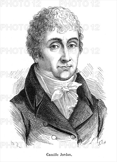 Camille Jordan est un homme politique français né à Lyon, le 19 mai 1771, et mort à Paris, le 19 mai 1821.