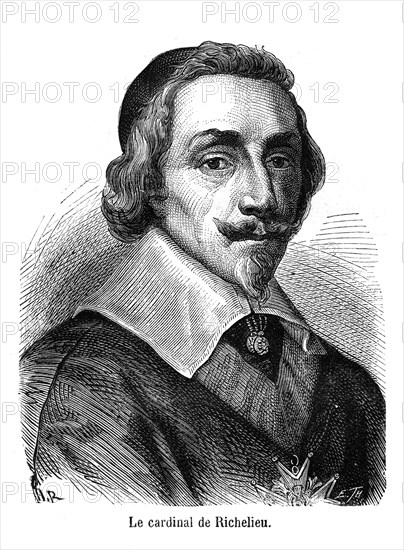 Le cardinal de Richelieu.