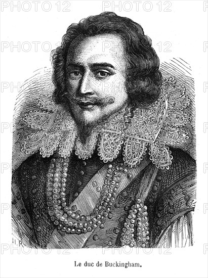 George Villiers, né le 28 août 1592 à Leicestershire et mort le 23 août 1628, 1er comte puis duc de Buckingham à la deuxième création (1623) de ce titre, est un important homme d’État anglais. Sa famille est d'origine normande.