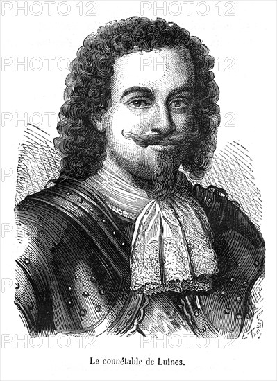Le connétable de Luynes. Le titre de duc de Luynes, pair de France, a été créé par lettres patentes d'août 1619 au profit de Charles d'Albert, favori du roi Louis XIII.