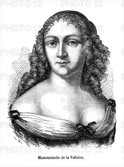 Mademoiselle de la Vallière. Louise Françoise de La Baume Le Blanc, demoiselle puis duchesse de La Vallière et de Vaujours, née à Tours en 1644 et morte à Paris en 1710, était une maîtresse de Louis XIV.