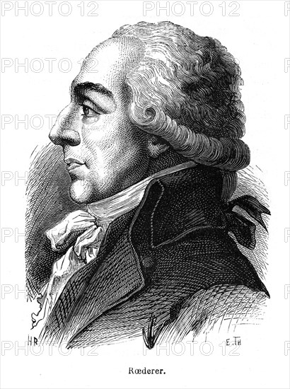 Pierre-Louis Roederer, né le 15 février 1754 à Metz et décédé le 17 décembre 1835 à Bois-Roussel (Bursard, Orne), est un avocat et homme politique français.