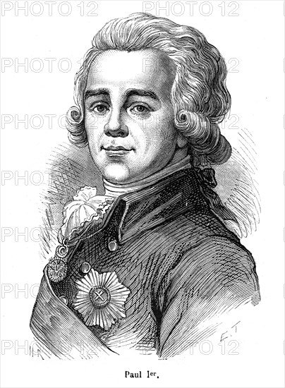 Paul Ier de Russie (né le 1er octobre 1754 - assassiné le 23 mars 1801) fut empereur de Russie de 1796 à sa mort en 1801, duc de Holstein-Gottorp de 1762 à 1773 (Paul de Holstein-Gottorp). Il a occupé également les fonctions de Grand maître de l'ordre de Malte entre 1798 et 1801.