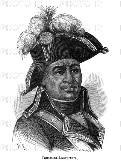 Toussaint Louverture (né François-Dominique Toussaint le 20 mai 1743 dans une habitation près de Cap-Français ; mort le 7 avril 1803 au Fort de Joux, à La Cluse-et-Mijoux en France) est le plus grand dirigeant de la Révolution haïtienne, devenu par la suite gouverneur de Saint-Domingue (le nom d'Haïti à l'époque).