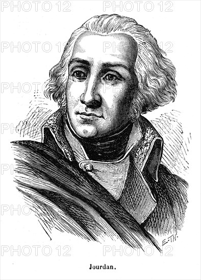 Jean-Baptiste, comte Jourdan (né le 29 avril 1762 à Limoges, dans la Haute-Vienne - mort le 23 novembre 1833 à Paris), fut un militaire français, qui avait commencé sa carrière sous l'Ancien Régime, participa avec La Fayette à la guerre d'indépendance des États-Unis d'Amérique et devint l'un des plus brillants généraux de la Révolution et de l' Empire, vainqueur notamment de la bataille de Fleurus (26 juin 1794). Il fut fait maréchal d'Empire en 1804.