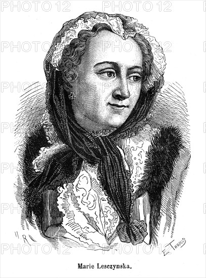 Marie Sophie Leszczynska (Trzebnica, 23 juin 1703–Versailles, 24 juin 1768), princesse de Pologne, reine de France (1725–1768), fille du roi détrôné de Pologne Stanislas Leszczynski. Marie Lesczynska