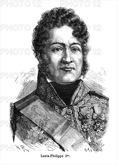 Louis-Philippe d'Orléans (6 octobre 1773 à Paris - 26 août 1850 à Claremont dans le Surrey, Angleterre), connu sous la Révolution comme le citoyen Chartres ou encore Égalité fils, puis roi des Français de 1830 à 1848 sous le nom de Louis-Philippe Ier.