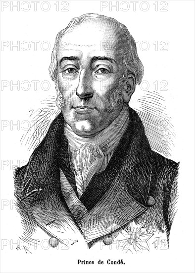 Prince de Condé. Louis VI Henri Joseph de Bourbon-Condé, plus connu sous le nom de duc de Bourbon, était un prince de sang royal français, né le 13 avril 1756 à Paris et mort le 27 août 1830, au château de Saint-Leu. Il fut le 9e duc d'Enghien (1756-1772), puis duc de Bourbon (1772-1818) et enfin, à la mort de son père en 1818, le 9e – et dernier – prince de Condé.