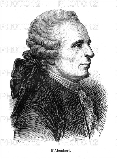 Jean le Rond D'Alembert, ou Jean Le Rond d’Alembert, né le 16 novembre 1717 à Paris où il est mort le 29 octobre 1783, est un mathématicien et philosophe français.