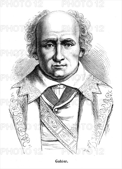 Louis Gohier (né à Semblançay (Indre-et-Loire) le 27 février 1746 - mort à Eaubonne, (Val-d'Oise) le 29 mai 1830) est un député français.
Élu par le département d' Ille-et-Vilaine à la Législative, secrétaire général du ministre de la Justice en octobre 1792, il remplace Garat à la tête de ce ministère le 20 mars 1793, ceci jusqu'au 20 avril 1794, il y fit preuve d'un grand zèle. Président des Tribunaux Civils puis Criminels, du département de la Seine, il entre au Tribunal de Cassation sous le Directoire. Le 18 juin 1799, il remplace Treilhard comme Directeur. Quelques mois plus tard Président du Directoire, lors du 18 brumaire, il refuse de démissionner et sera mis en garde à vue avec Moulin, son collègue directeur. Estimé par Bonaparte, celui-ci le décrit dans ses Mémoires comme intègre et franc. Le Musée Carnavalet à Paris conserve son portrait peint par Jacques Augustin Catherine Pajou en 180(2) ou 180(5).