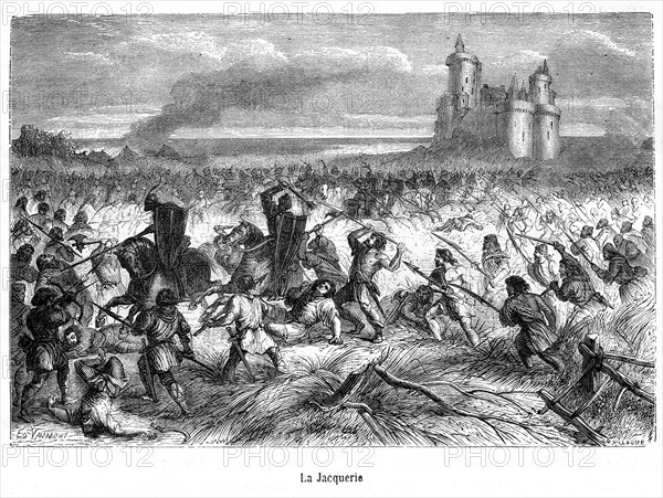 Les Jacqueries au XIVe siècle.