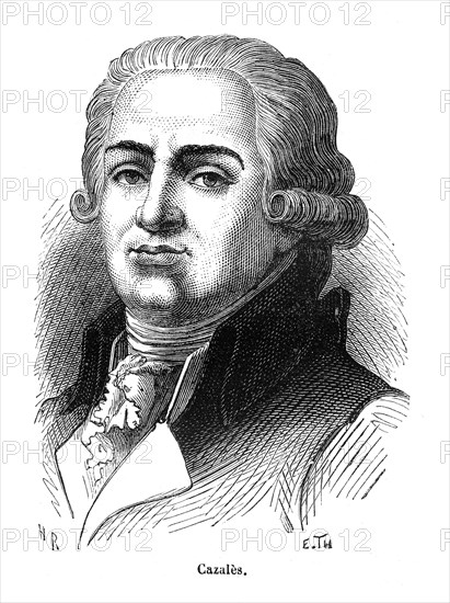 Jacques Antoine Marie de Cazalès (né 1er février 1758 à Grenade, (Haute-Garonne) - mort le 25 octobre 1805 à Angalin, près de Mauvezin, dans le Gers) était un homme politique français, qui fut député de la noblesse des pays de gaure, Verdun, bailliage de Rivière-Verdun aux États généraux de 1789. Il est passé pour être le plus grand orateur de la droite parlementaire à l'Assemblée constituante, et émigré sous la Terreur et le Directoire, il a été l'un des agents secrets les plus actifs et le conseiller écouté du futur Louis XVIII.
