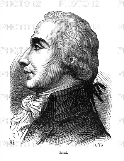 Dominique Joseph Garat (Bayonne, 8 septembre 1749 - Ustaritz, 9 décembre 1833) est un avocat, journaliste et philosophe français. Il a été élu à l'Académie française en 1803.