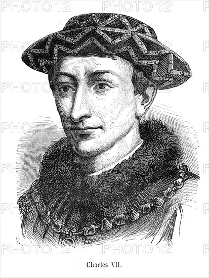Charles VII de France, dit Charles le Victorieux ou encore Charles le Bien Servi, né à Paris le 22 février 1403 et mort à Mehun-sur-Yèvre (dans l'actuel département du Cher) le 22 juillet 1461, fut roi de France de 1422 à 1461.
Il met fin en 1453 à la guerre de Cent Ans sur une victoire française. Son nom reste principalement attaché à l'épopée de Jeanne d'Arc, qui lui permit de renverser une situation compromise et d'être sacré à Reims (17 juillet 1429).