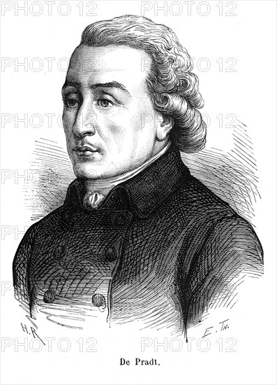 Dominique Frédéric de Riom de Paulhiac de Fourt de Pradt (né le 23 avril 1759 à Allanches, en Auvergne et décédé à Paris le 18 mars 1837), ancien archevêque de Malines, diplomate et aumônier de Napoléon Ier, ambassadeur français à Varsovie, était également ce que l'on appellerait aujourd'hui un historien des relations internationales.