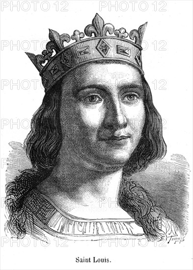 Louis IX de France, plus connu sous le nom de saint Louis, est né le 25 avril 1214 à Poissy, et mort le 25 août 1270 à Tunis pendant la huitième croisade. Il fut roi de France de 1226 à 1270, neuvième de la dynastie des Capétiens directs.