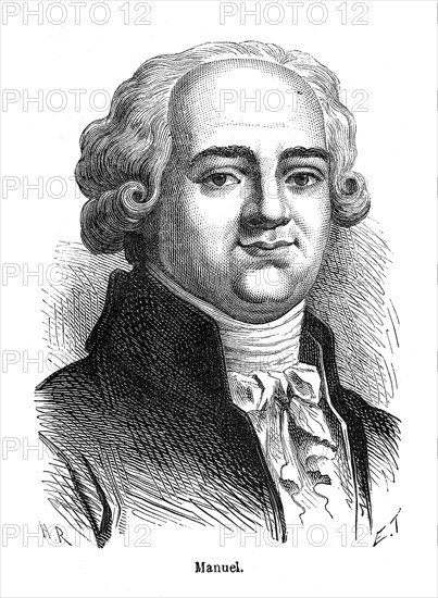 Pierre Louis Manuel, polygraphe et homme politique français né à Montargis (Loiret) en 1751, guillotiné à Paris, le 14 novembre 1793. Il est le quatrième député de la Seine à la Convention nationale.